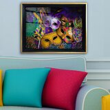 Wallity SAC6448783 multicolor decorative framed painting