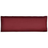 vidaXL Tapecirani jastuk za naslon sjedala vino crveni 120 x 40 x 10 cm | shoptok.hr