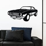 Wallity zidna dekoracija chevy camaro yenko, 60 x 30 cm, crna | ePonuda.com