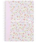Blok KOLEGIJ A5 CRTE 60L FLORAL PASTEL OXFORD 400094953 SORT | shoptok.hr
