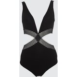 Trendyol Ženski kupaći kostim Detailed crna | bela | ePonuda.com