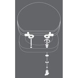 Douceur d intérieur WC daska 37,5 x 47 Jade – | shoptok.hr