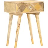 vidaXL Noćni ormarić 43 x 30 x 58 cm od masivnog drva manga Cijene