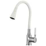 Inter Ceramic slavina za sudoperu havana cink mesing hrom bela (7108223HAVANAWHITE) | ePonuda.com