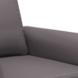 vidaXL Dvosed siva 120 cm umetno usnje, (21002190) | Shoptok.si