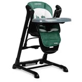 CARETERO Indigo Black hranljiva stolica + ljuljačka zelena | shoptok.hr