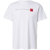 The North Face Majica 'NEVER STOP EXPLORING' rdeča / črna / bela | Shoptok.si