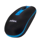 Raton NXMOWI2003 Wireless 1000 DPI Negro/Azul, (20833422)