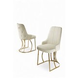 Hanah home set stolica (6 delova) puva cream gold | Eponuda.com
