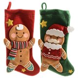 Viter novogodišnja božična čarapa gingerbread 25x47cm ( 35824 ) | ePonuda.com