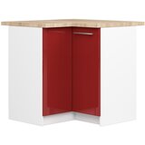 AKORD OLIWIA S90/90 Kabinet + BELA / RDEČA SJAJNA Plošča, (21713615) Cene