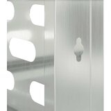  Pokrov za klima uređaj Srebrno 110 x 50 x 80 cm Cinkani čelik | shoptok.hr