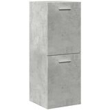  3-dijelni set kupaonskog namještaja siva boja betona drveni | shoptok.hr