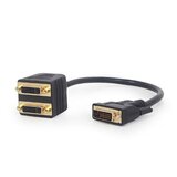 VIDEO splitter DVI DVI-D male to dual DVI female 0,3m, GEMBIRD A-DVI-2DVI-01 Cijene