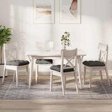 vidaXL Sedežne blazine 4 pcs Svetlo siva 40 x 40 cm Žametna tkanina Cene