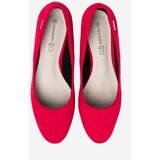 GOODIN Red women's pumps on a silver heel | ePonuda.com