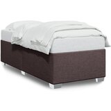 vidaXL Posteljni okvir temno rjav 80x200 cm blago Cene