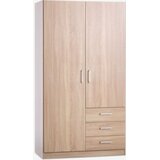  Ormar sa 2 vrata i 3 ladice 97x176cm, Bež Cijene