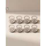 Sinsay Prozirni štitnici za noge namještaja 8 pack | shoptok.hr