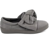 SEASTAR Grey slip-on sneakers with bow | Shoptok.si