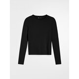 Sinsay Pamučna slim fit majica dugih rukava | shoptok.hr