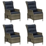  5-dijelni vrtni blagovaonski set smeđi | Eponuda.com