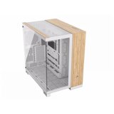 Corsair Kucište 6500X Mid-Tower/dve komore/kaljeno staklo/bez napajanja/bela/bambus drvo | ePonuda.com