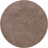  Protuklizni Shaggy Tepih Smeđa 120 x 120 cm PP | shoptok.hr