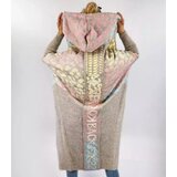 Pri Long cardigan colorful leopard sweater with wool | shoptok.hr