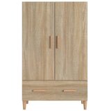  Visoka komoda boja hrasta sonome 70x31x115 cm konstruirano drvo | shoptok.hr