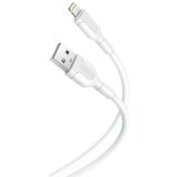 XO Kabl USB-A na Lightning NB212, 2.1A, 1m, Beli | ePonuda.com