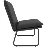  Klupa crna 100 x 75 x 76 cm od umjetne kože | Eponuda.com