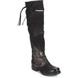 Airstep / A.S.98 Visoki škornji SAINT EC PATCH Črna | Shoptok.si