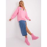 Wow Donna Sweatshirt-EM-BL-617-12.04-pink | shoptok.hr
