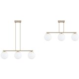  Brilagi - Visilica na sajli 3xE27/60W/230V bež/zlatna | Eponuda.com
