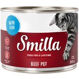 Smilla Ekonomično pakiranje lončić s govedinom 24 x 200 g - Govedina s ribom Cijene