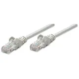 Cat6, CCA, U/UTP, PVC, RJ45, 1.5m, sivi 340380