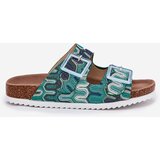 S. BARSKI Women's Slippers With Buckles And Glitter S.Barski | Shoptok.si