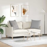  Jastučići za sofu 2 pcs Oblačnosiva 80 x 80 cm tkanina | shoptok.hr