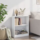  Polica za knjige bijela 60 x 24 x 76 cm od konstruiranog drva | shoptok.hr