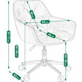 Jumi LARGO bež pisarniški stol, (22025158) | Shoptok.si