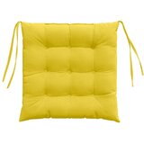  Jastučići za sjedenje 4 pcs Svijetlo žuta 40 x 40 x 6 cm | shoptok.hr