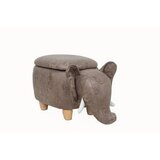 CARRYHOME TABURE, les, tekstil rjava, naravne barve, bela | Shoptok.si