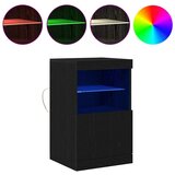  LED komoda Crni hrast 41 x 37 x 67 cm Konstruirano drvo | shoptok.hr