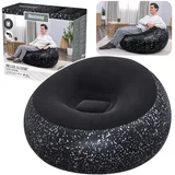Inflatable Chair Seat Black Inflate A Chair Bestway 75153