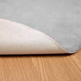  Protuklizni tepih od umjetnog zečjeg krzna OLITE Siva Ø 200 cm | shoptok.hr