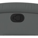  Naslonjač sivi, umjetna koža | shoptok.hr