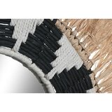  Zidno ogledalo Home ESPRIT Bijela Crna Prirodno Tropsko 50 x 3 x 50 cm | shoptok.hr