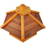  Drvena hranilica za ptice sa posudom za hranu | shoptok.hr