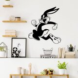 Wallity Zidna dekoracija Bugs Bunny 2, 62 x 70 cm, Crna | ePonuda.com